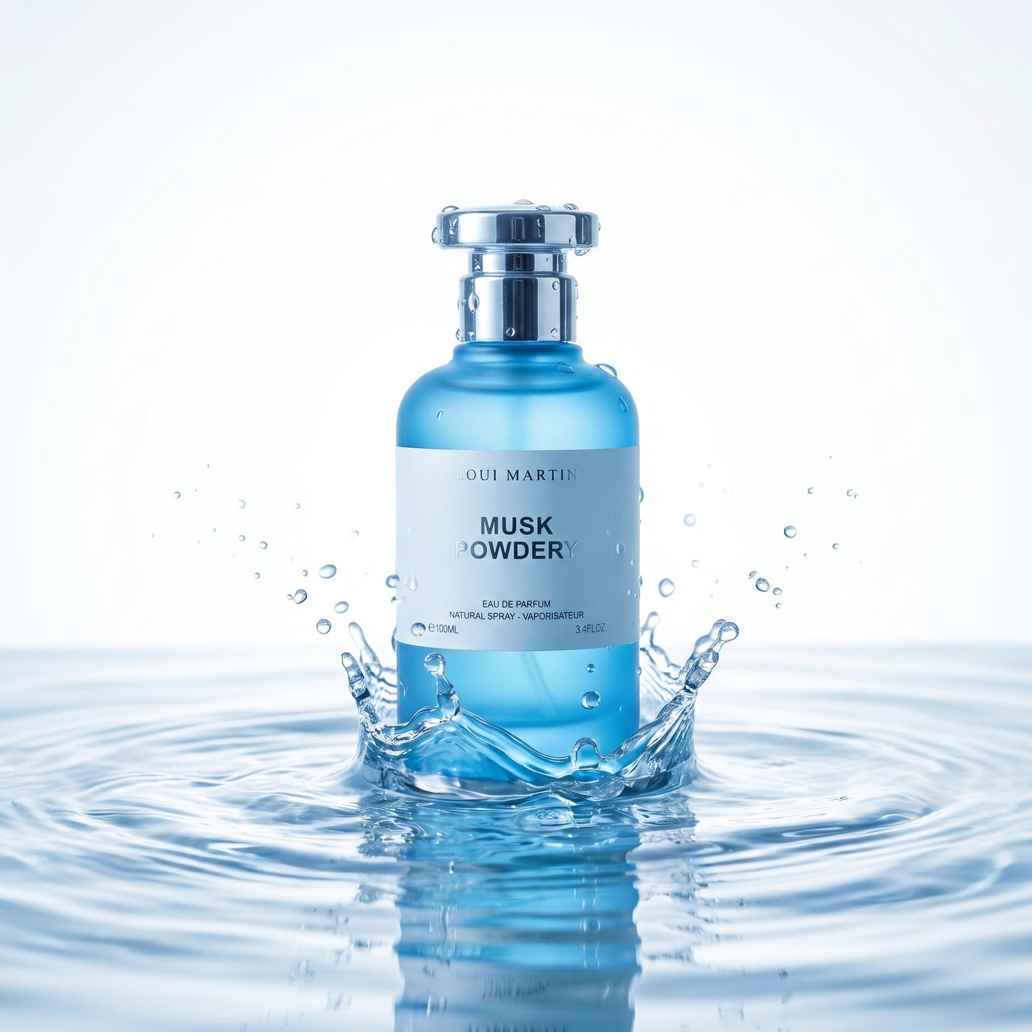 LOUI MARTIN MUSK POWDERY EXTRAIT DE PARFUM NATURAL SPRAY -VAPORISATEUR 100ml