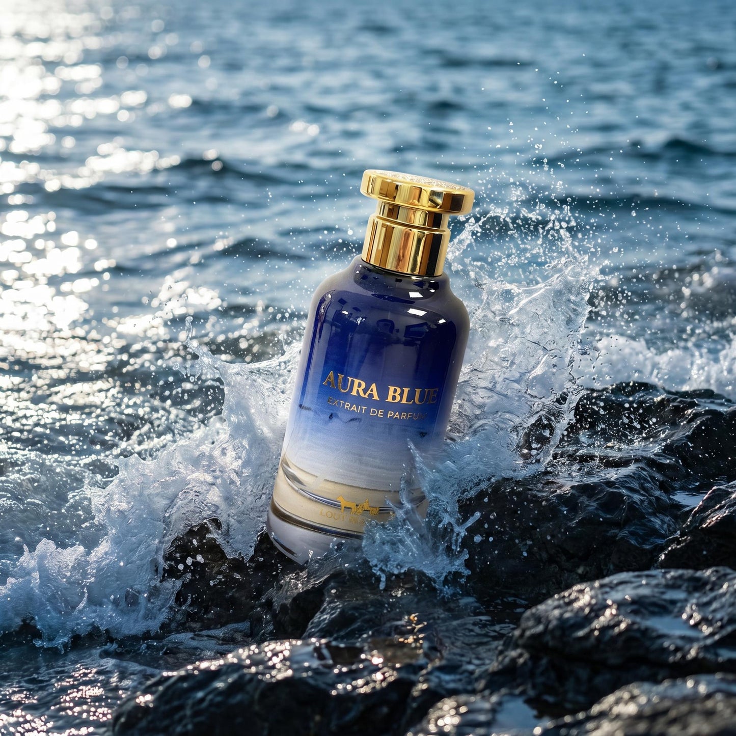 LOUI MARTIN AURA BLUE EXTRAIT DE PARFUM NATURAL SPRAY VAPORISATEUR 100ml