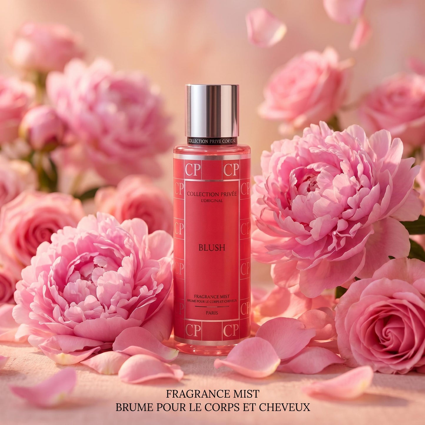 COLLECTION PRIVEE BLUSH FRAGRANCE MIST BRUME POUR LE CORPS ET CHEVEUX 250ml
