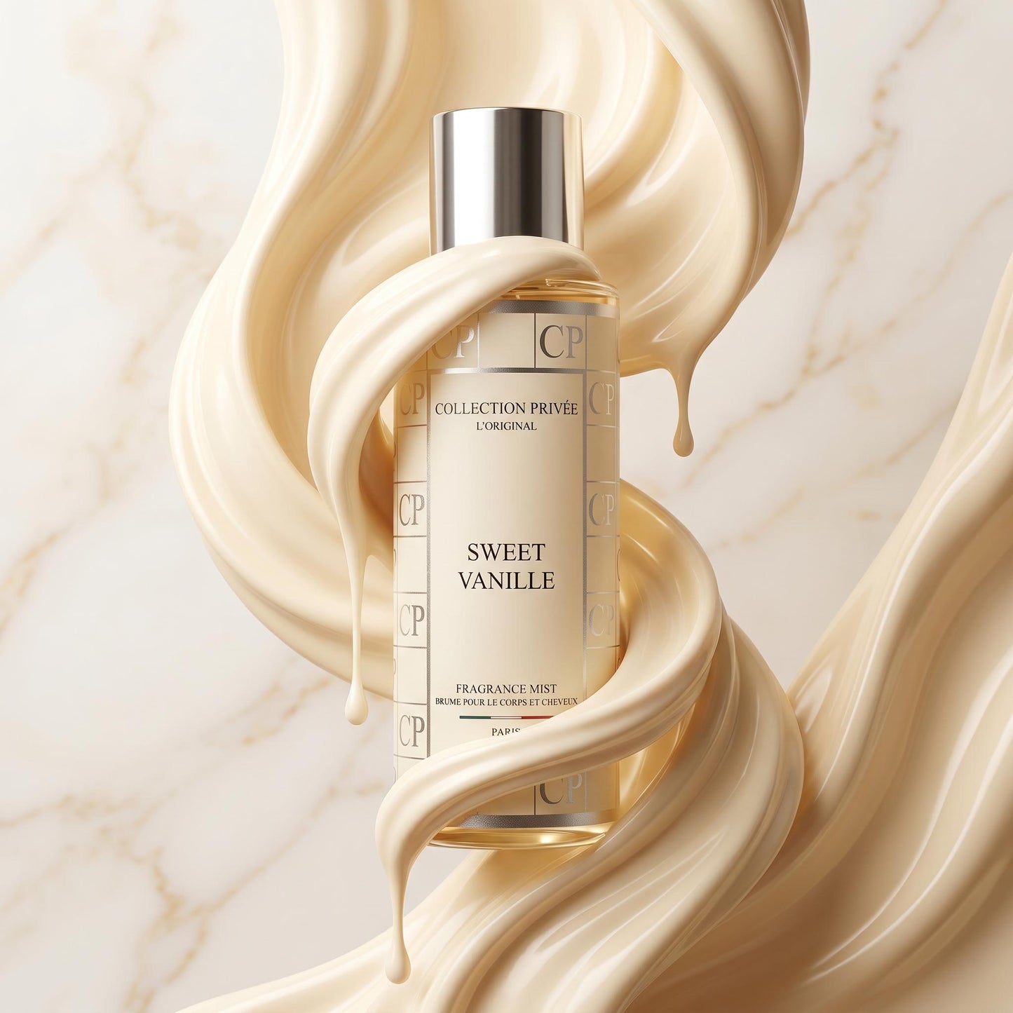 COLLECTION PRIVEE SWEET VANILLE FRAGRANCE MIST BRUME POUR LE CORPS ET CHEVEUX 250ml