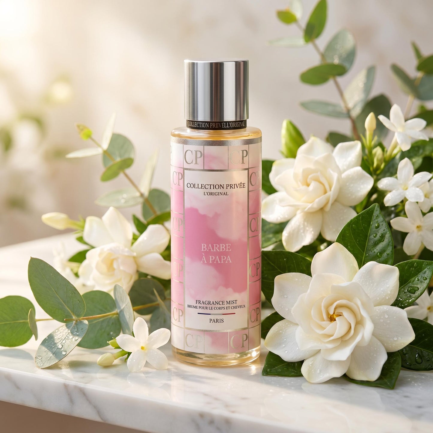 COLLECTION PRIVEE BARBE À PAPA FRAGRANCE MIST BRUME POUR LE CORPS ET CHEVEUX 250ml