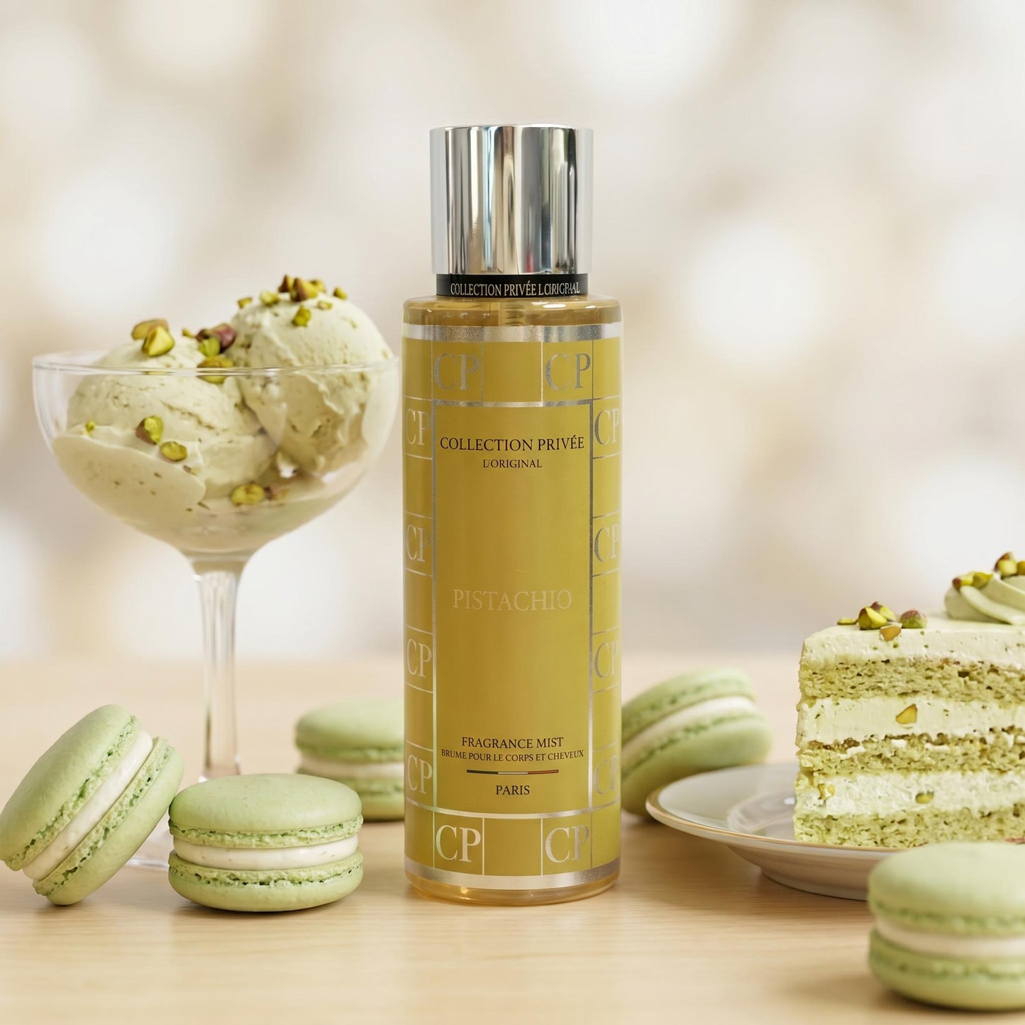 COLLECTION PRIVEE PISTACHIO FRAGRANCE MIST BRUME POUR LE CORPS ET CHEVEUX 250ml