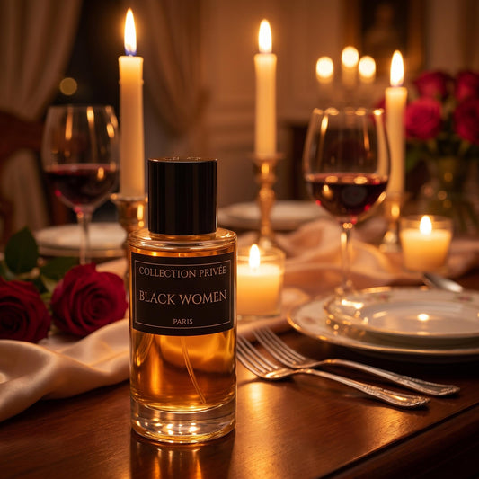COLLECTION PRIVEE BLACK WOMEN EAU DE PARFUM VAPORISATEUR NATURAL SPRAY 50ml