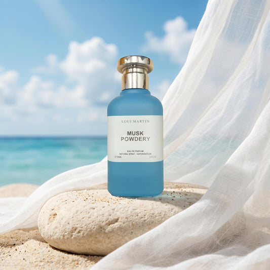 LOUI MARTIN MUSK POWDERY EXTRAIT DE PARFUM NATURAL SPRAY -VAPORISATEUR 100ml