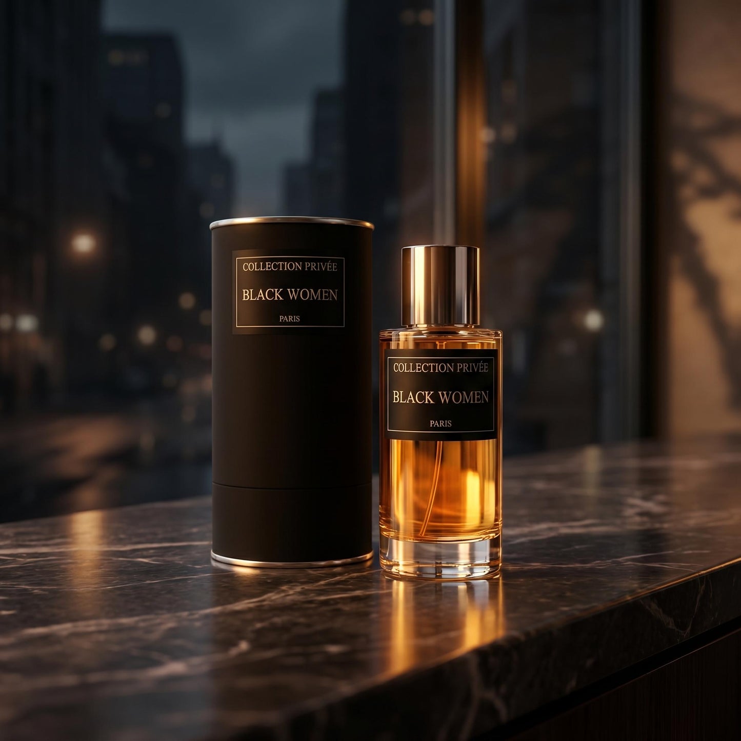 COLLECTION PRIVEE BLACK WOMEN EAU DE PARFUM VAPORISATEUR NATURAL SPRAY 50ml