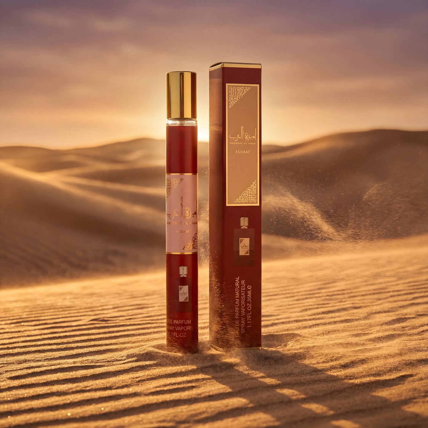 AMEERAT AL ARAB ASDAAF EAU DE PARFUM NATURAL SPRAY VAPORISATEUR 35ML