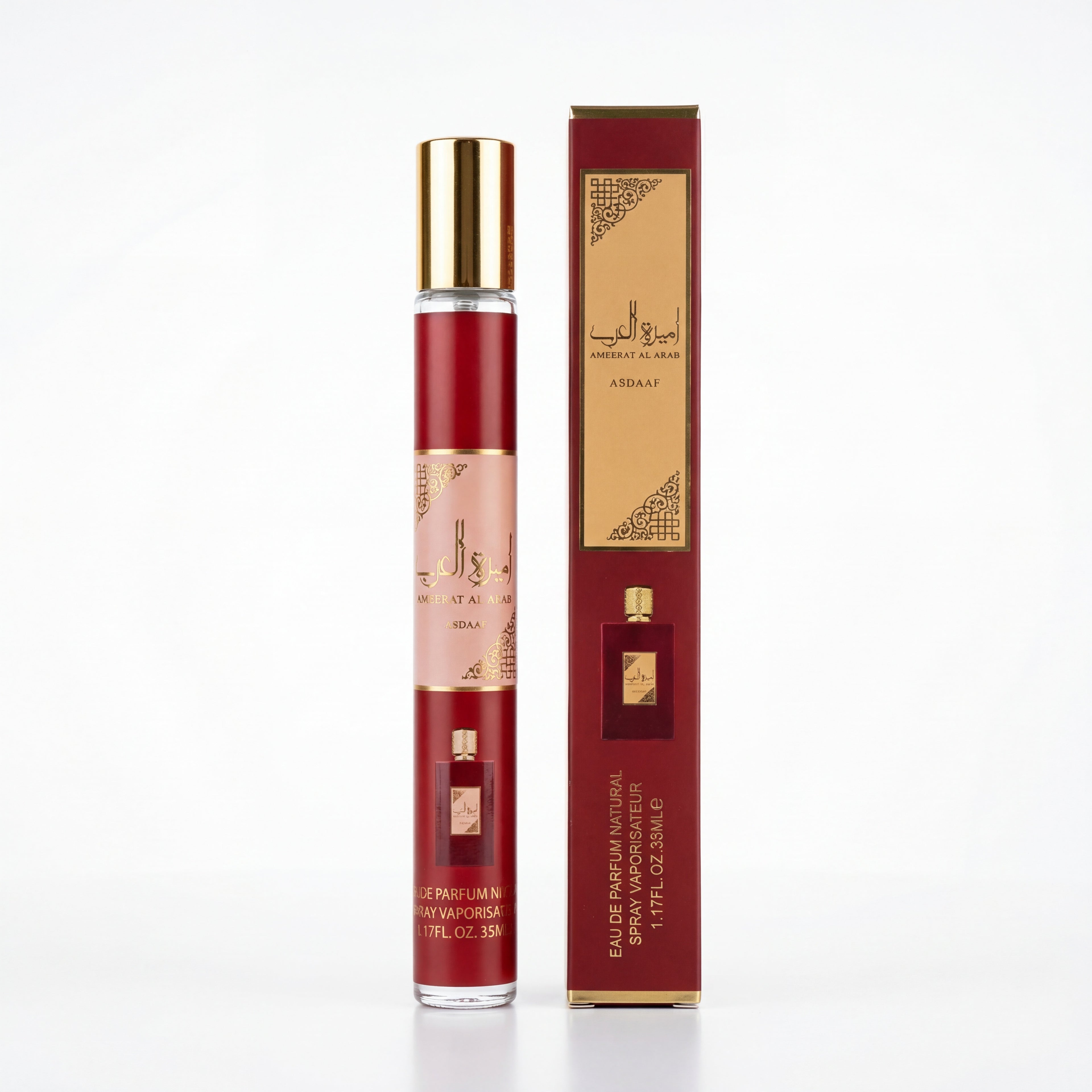 AMEERAT AL ARAB ASDAAF EAU DE PARFUM NATURAL SPRAY VAPORISATEUR 35ML