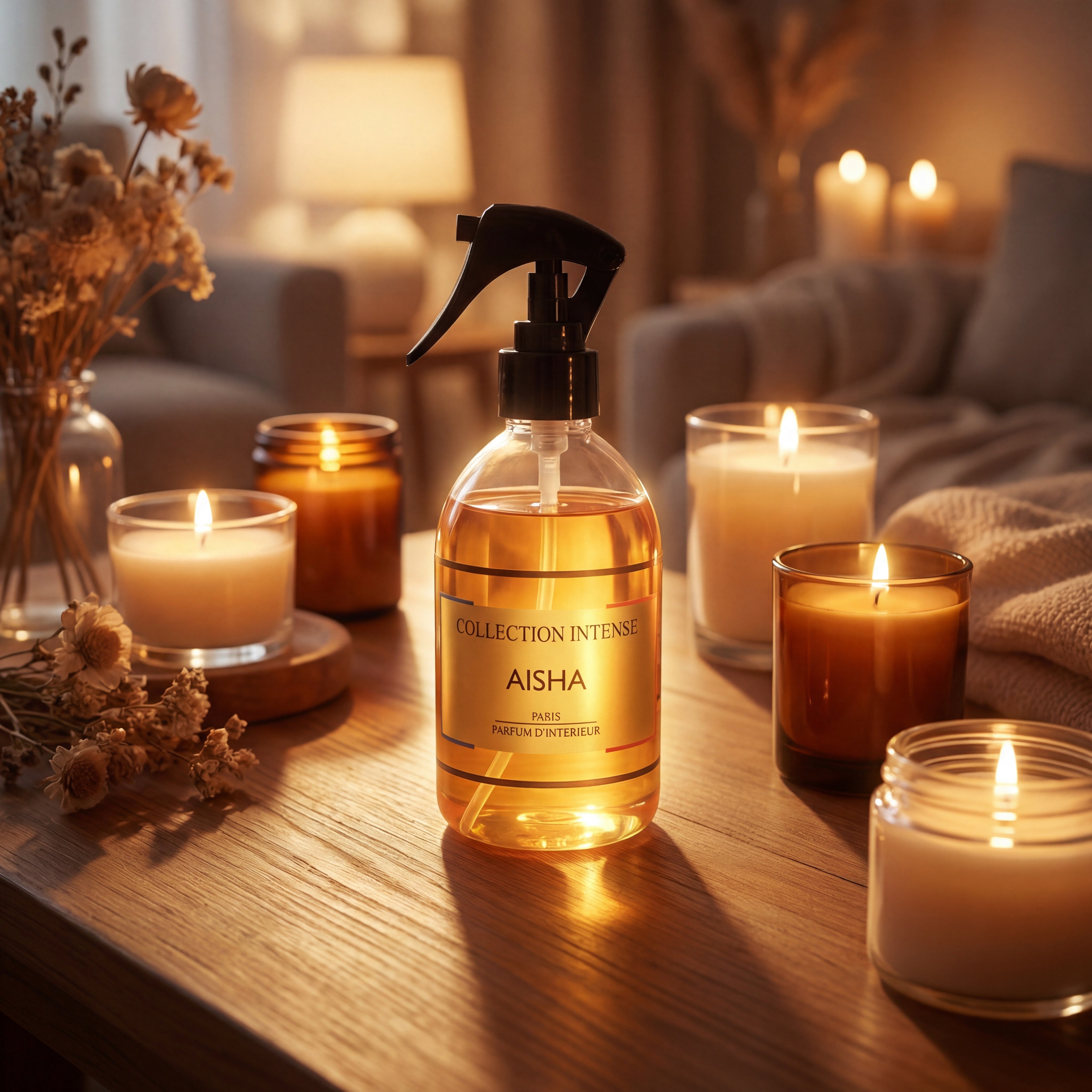 COLLECTION INTENSE AISHA SPRAY PARFUM D'INTERIEUR 250ml
