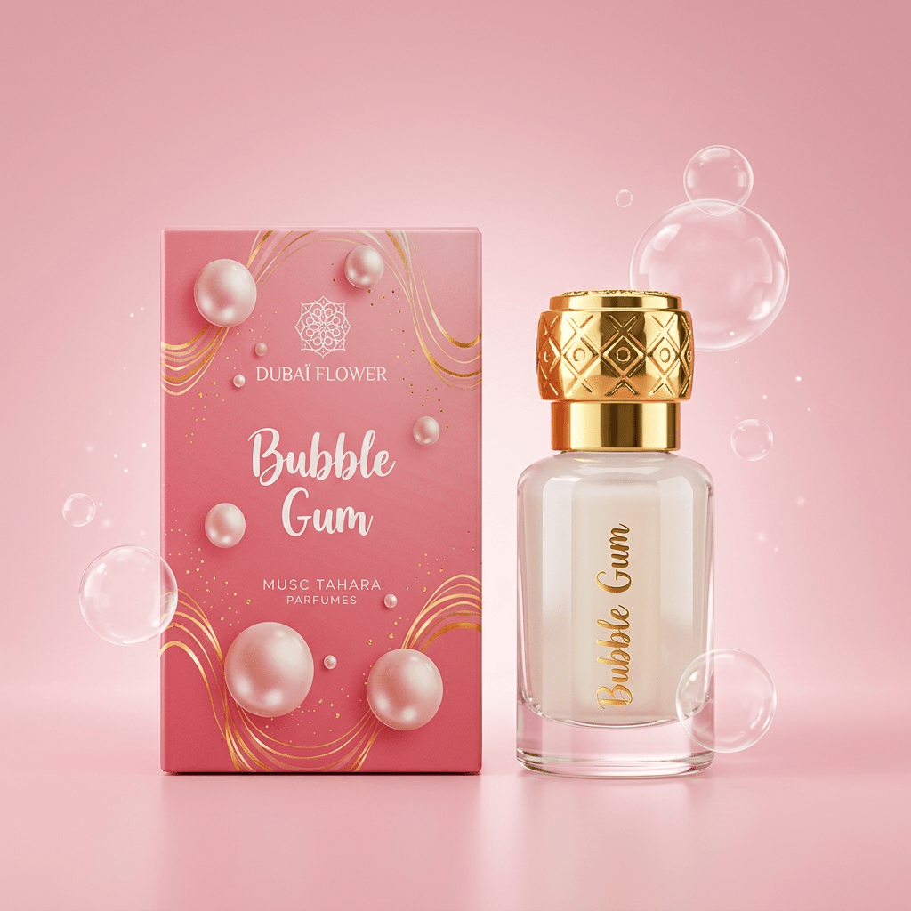 DUBAI FLOWER Bubble Gum MUSC TAHARA PARFUMEE 12ml