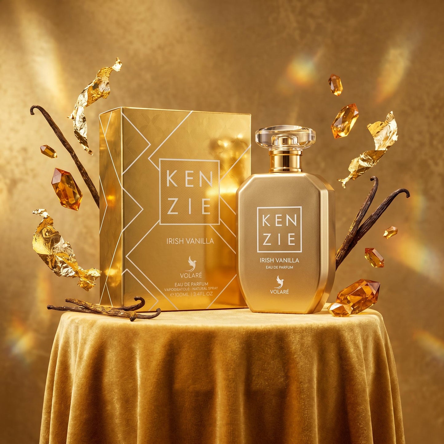VOLARE KENZIE IRISH VANILLA EAU DE PARFUM VAPORISATEUR NATURAL SPRAY 100ml