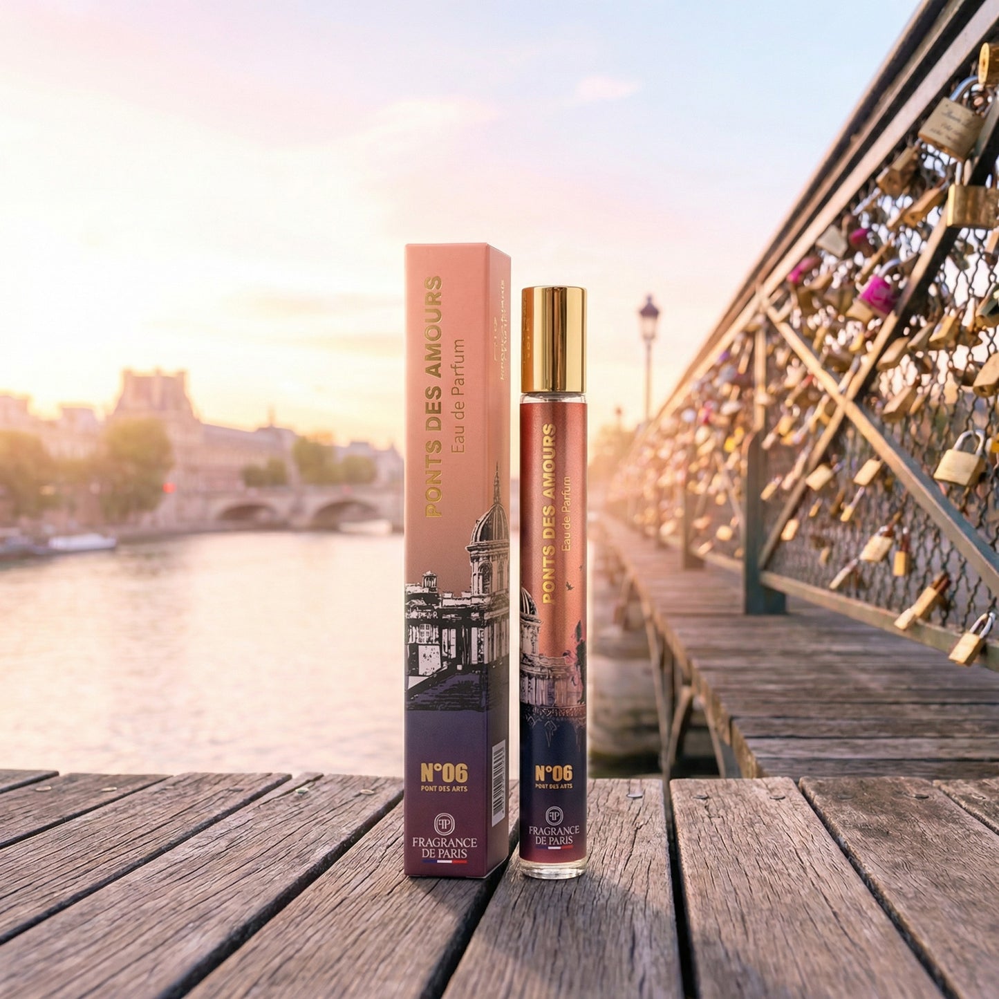 FRAGRANCE DE PARIS PONTS DES AMOURS Eau de parfum 35ml