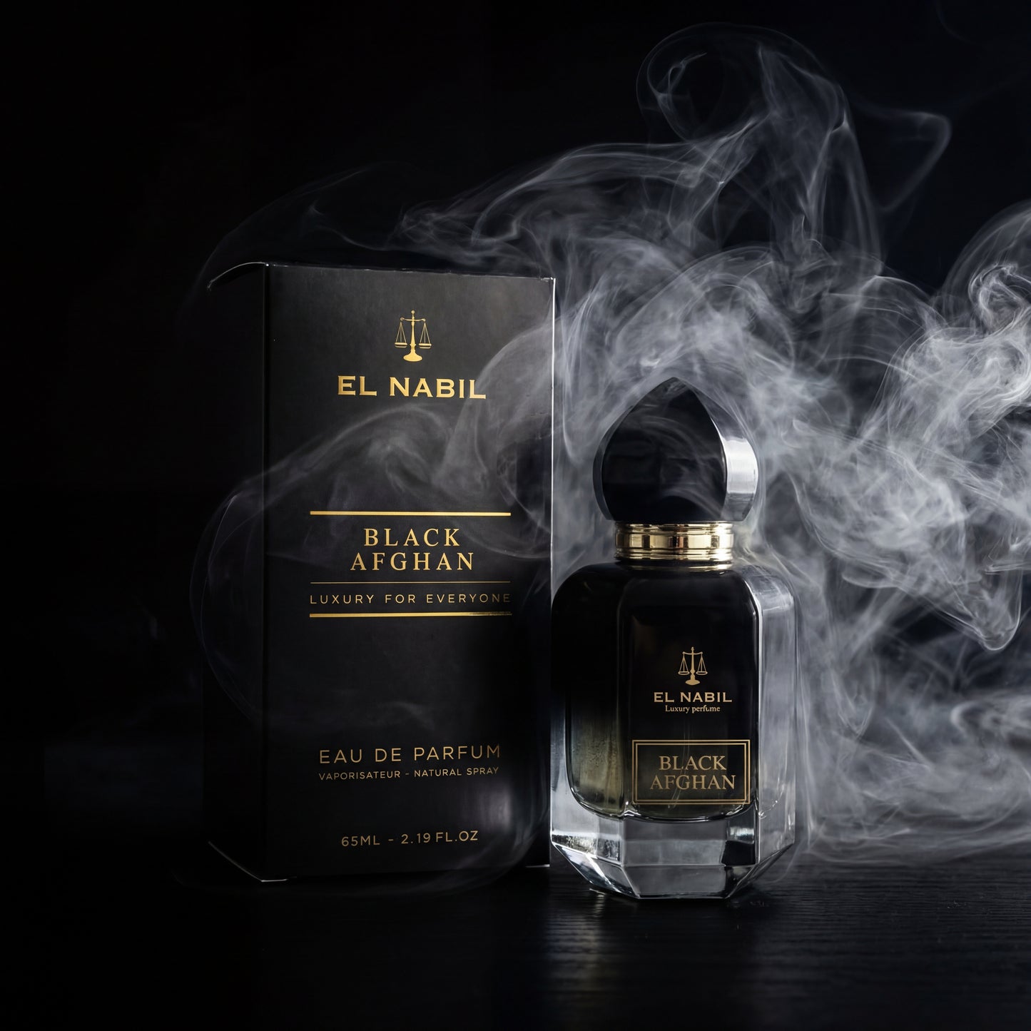 EL NABIL BLACK AFGHAN LUXURY FOR EVERYONE EAU DE PARFUM 65ml