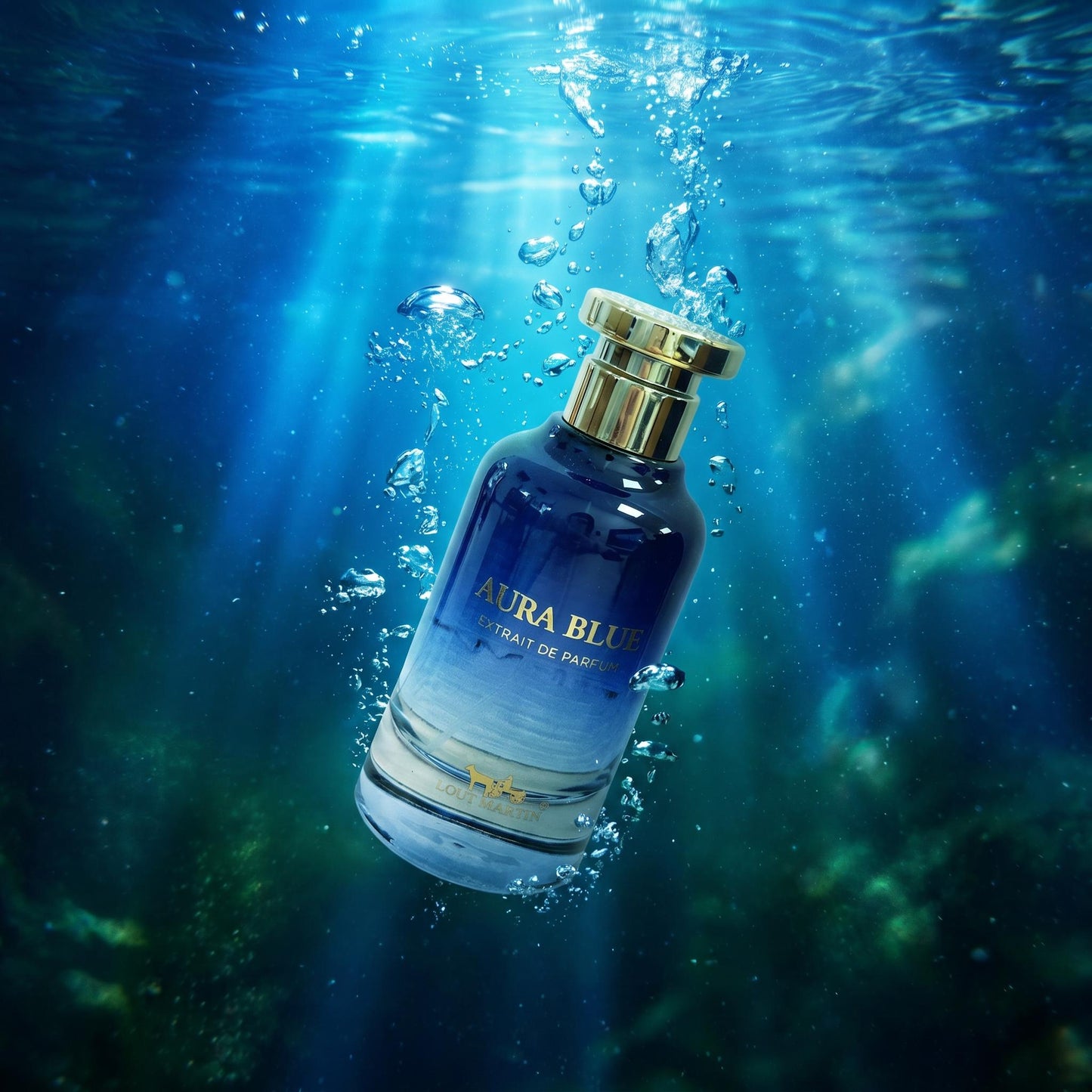 LOUI MARTIN AURA BLUE EXTRAIT DE PARFUM NATURAL SPRAY VAPORISATEUR 100ml