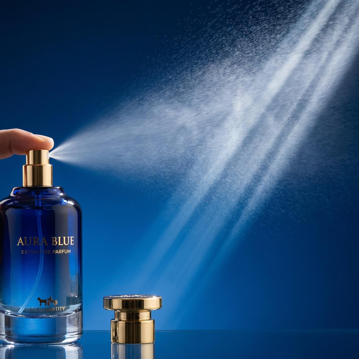 LOUI MARTIN AURA BLUE EXTRAIT DE PARFUM NATURAL SPRAY VAPORISATEUR 100ml