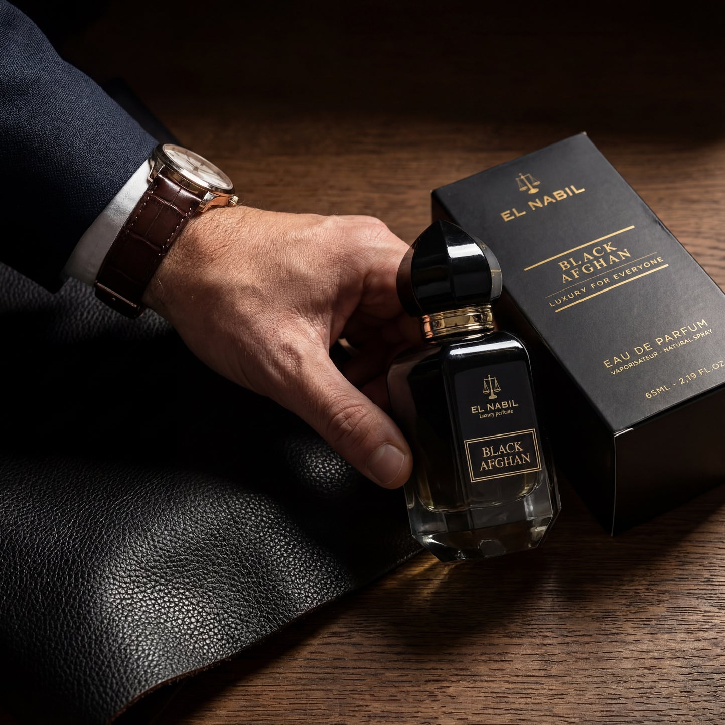 EL NABIL BLACK AFGHAN LUXURY FOR EVERYONE EAU DE PARFUM 65ml