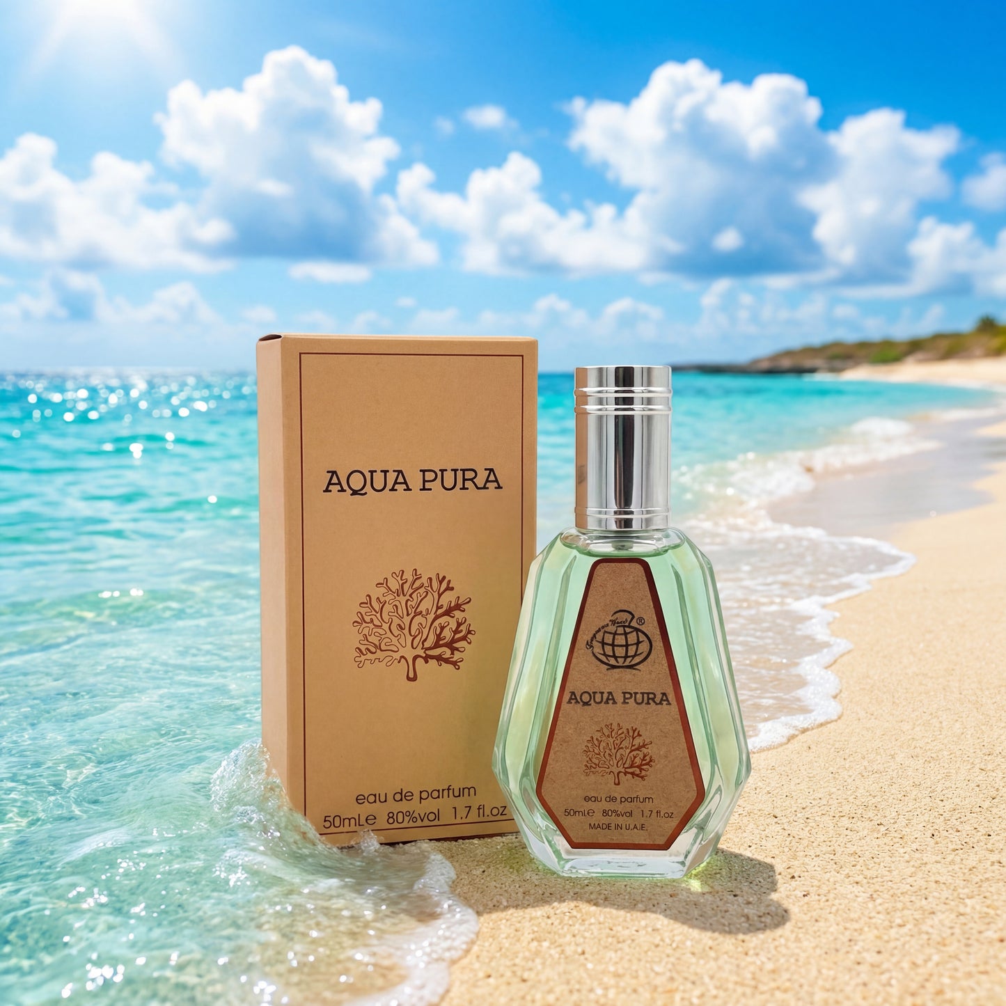 FRAGRANCE WORLD PERFUMES AQUA PURA Eau de Parfum 50ml