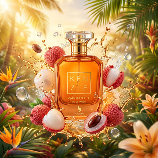 VOLARE KENZIE AMBER LYCHEE EAU DE PARFUM VAPORISATEUR NATURAL SPRAY 100ml