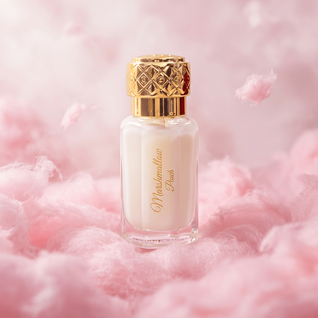 DUBAI FLOWER Marshmallow peach MUSC TAHARA PARFUMEE 12ml