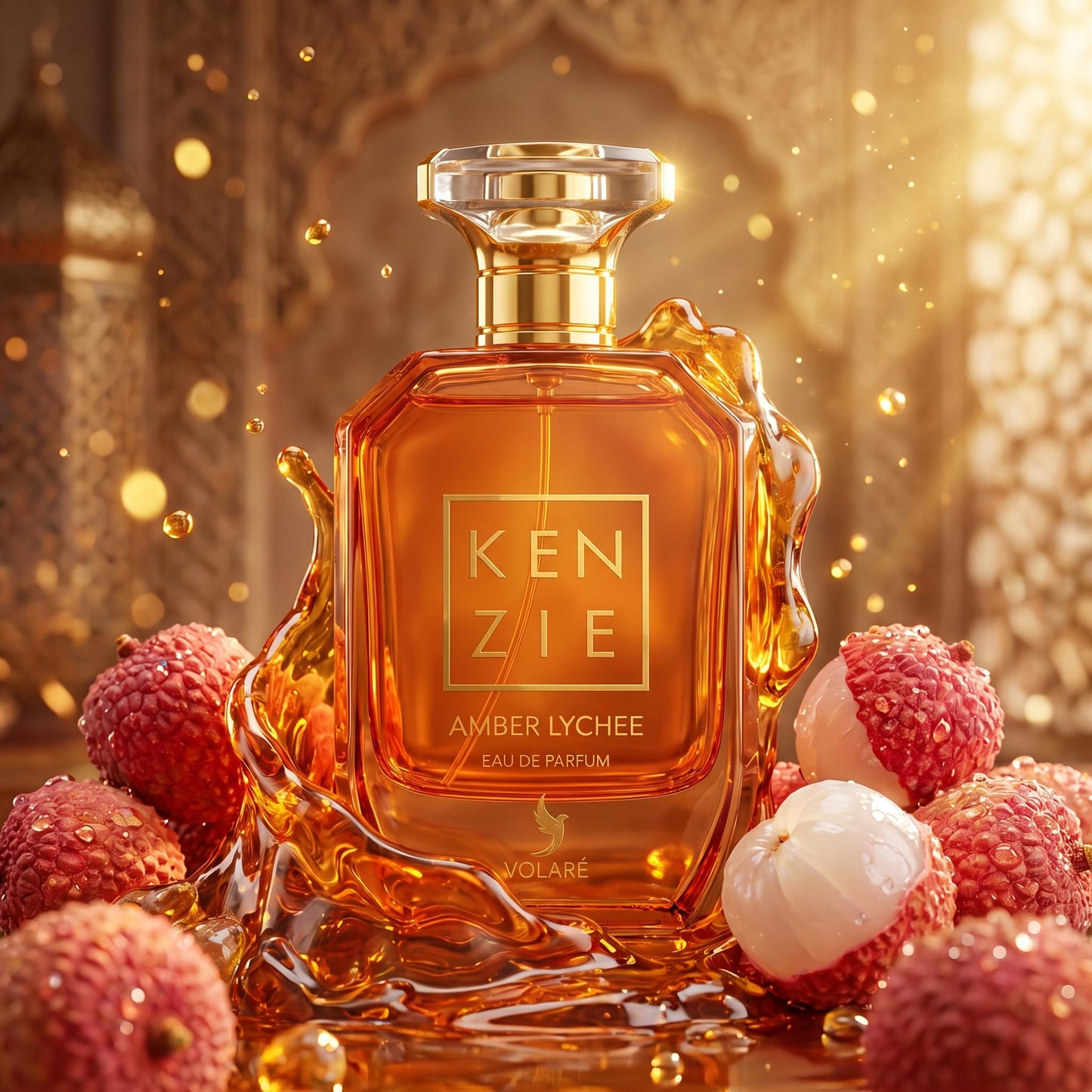VOLARE KENZIE AMBER LYCHEE EAU DE PARFUM VAPORISATEUR NATURAL SPRAY 100ml