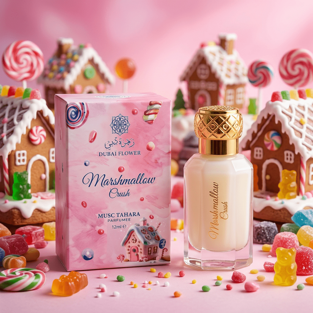DUBAI FLOWER Marshmallow crush MUSC TAHARA PARFUMEE 12ml