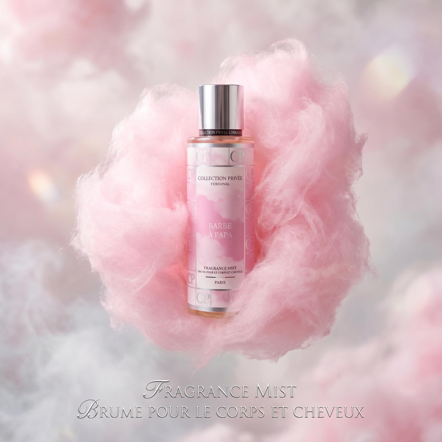 COLLECTION PRIVEE BARBE À PAPA FRAGRANCE MIST BRUME POUR LE CORPS ET CHEVEUX 250ml