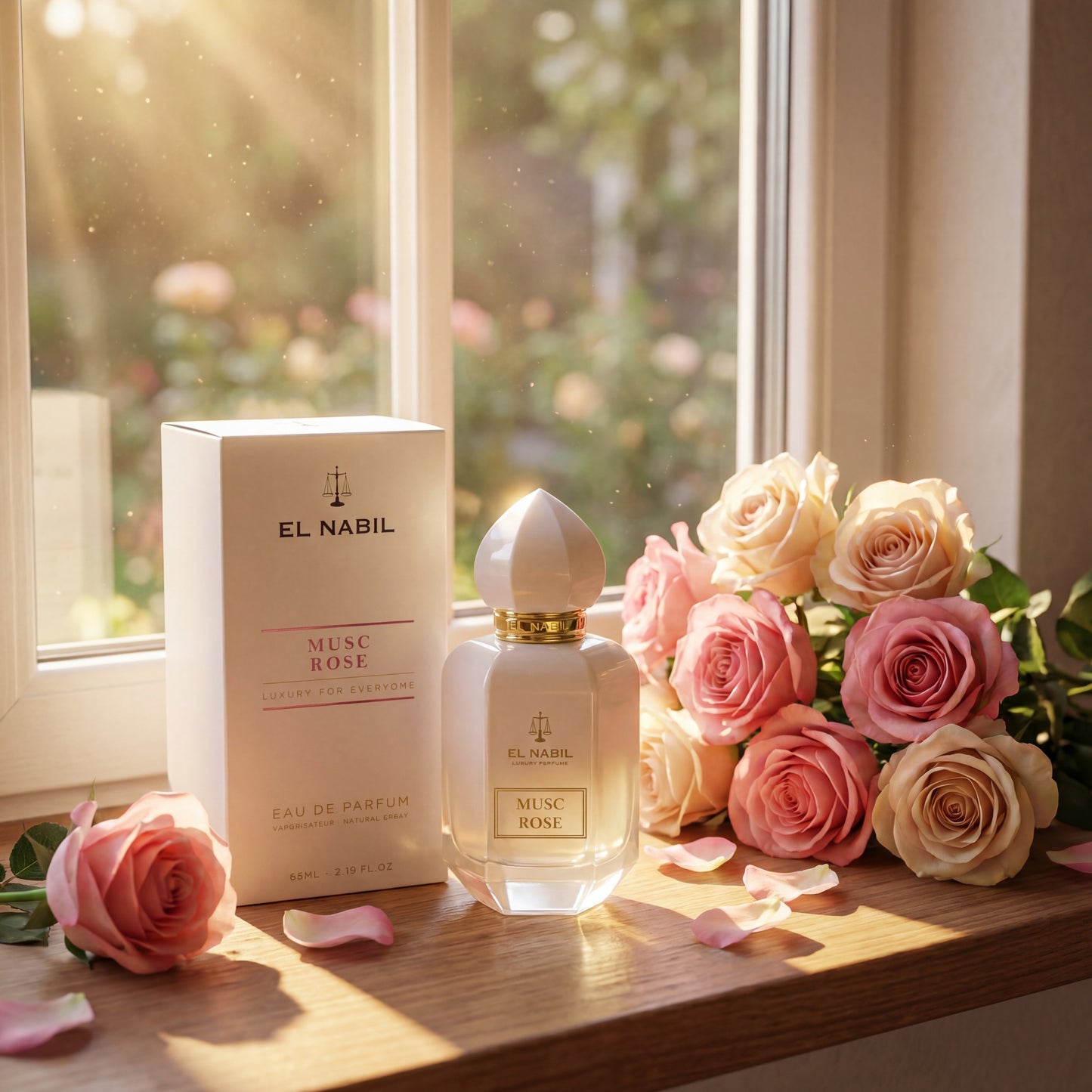 EL NABIL MUSC ROSE LUXURY FOR EVERYONE EAU DE PARFUM 65ml