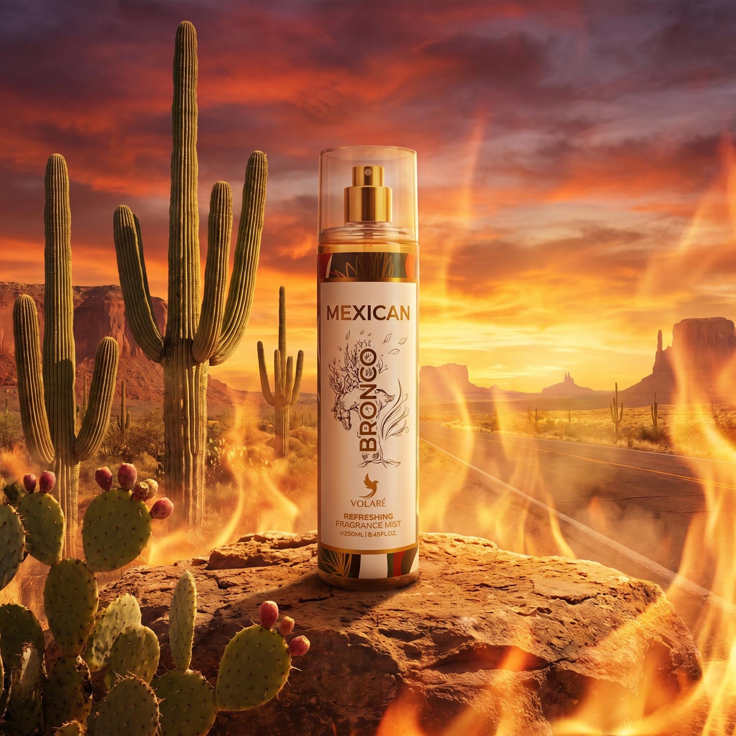VOLARÉ REFRESHING FRAGRANCE MIST MEXICAN BRONCO 250ml