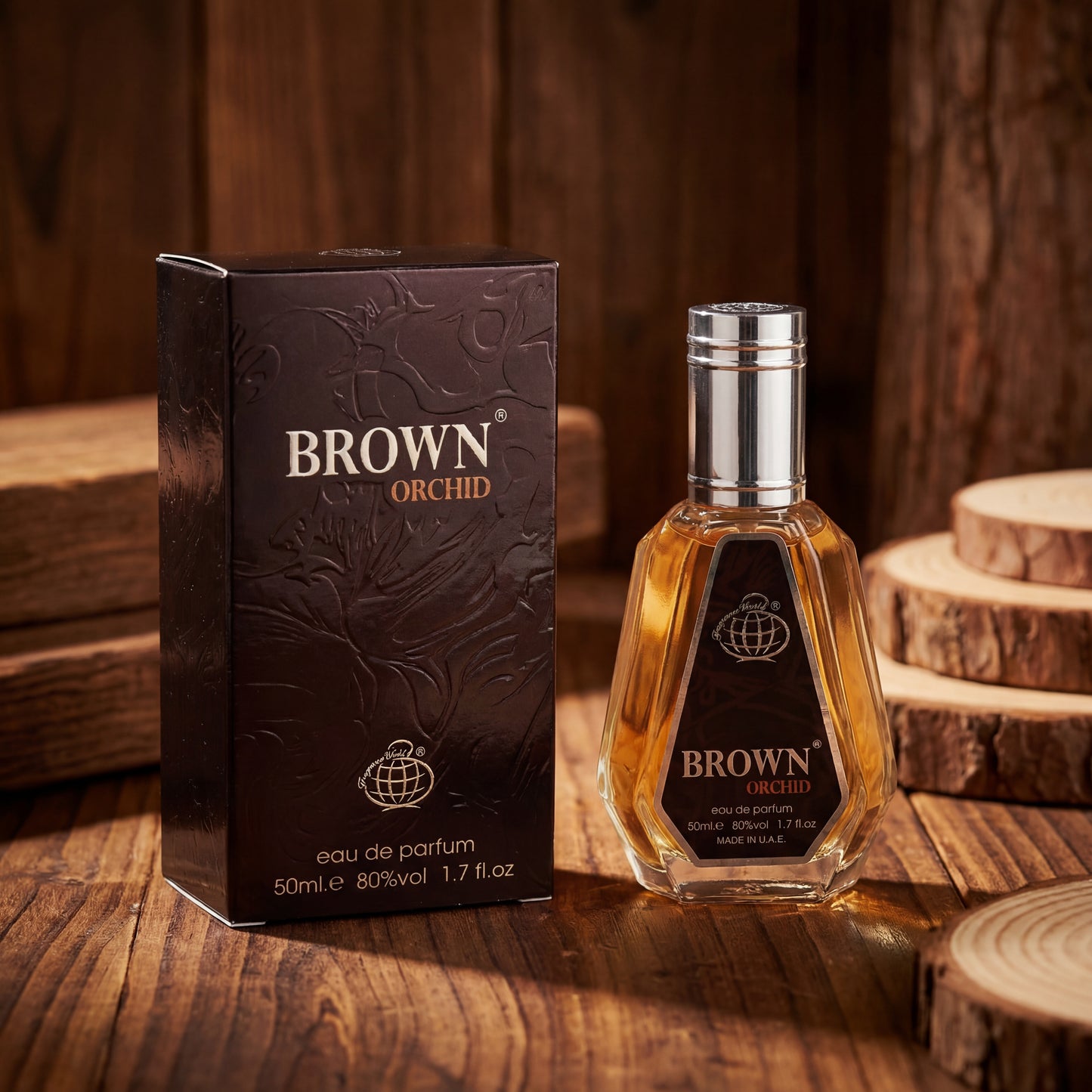 FRAGRANCE WORLD PERFUMES BROWM ORCHID Eau de Parfum 50ml