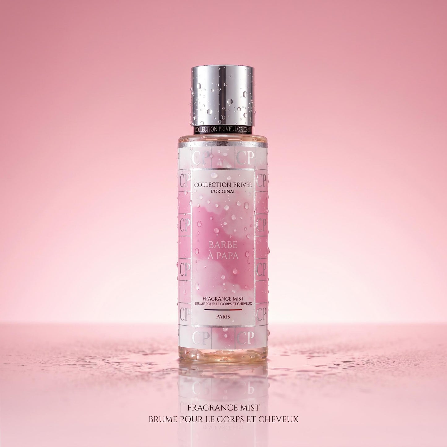 COLLECTION PRIVEE BARBE À PAPA FRAGRANCE MIST BRUME POUR LE CORPS ET CHEVEUX 250ml