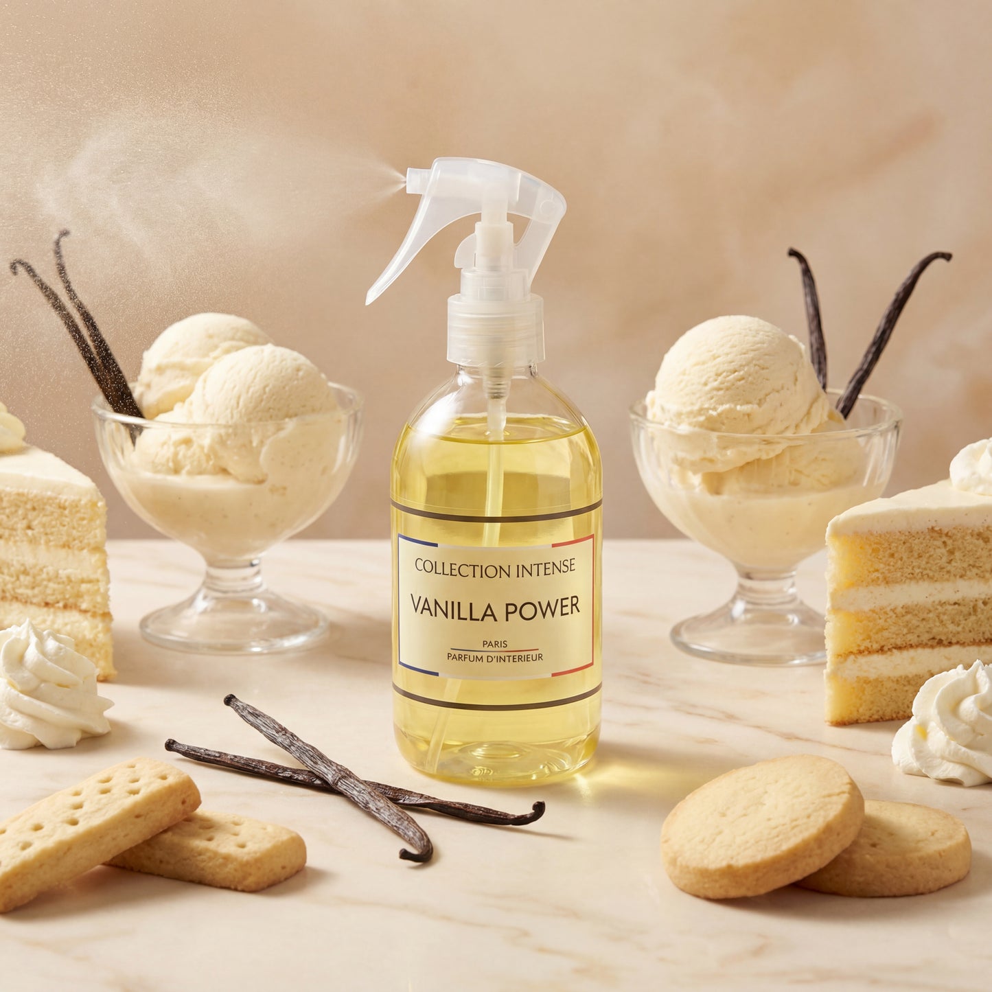 COLLECTION INTENSE VANILLA POWER SPRAY PARFUM D'INTERIEUR 250ml