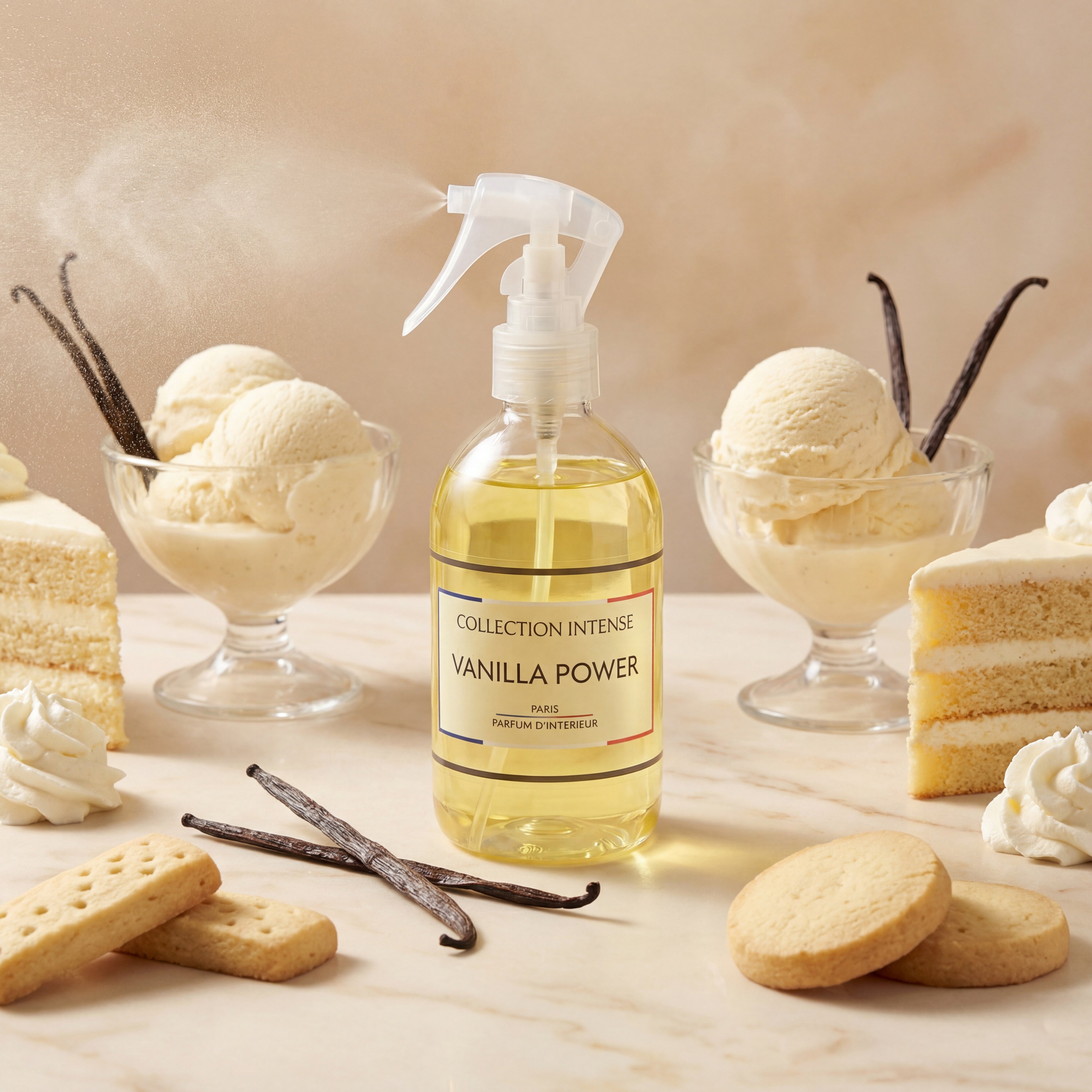 COLLECTION INTENSE VANILLA POWER SPRAY PARFUM D'INTERIEUR 250ml