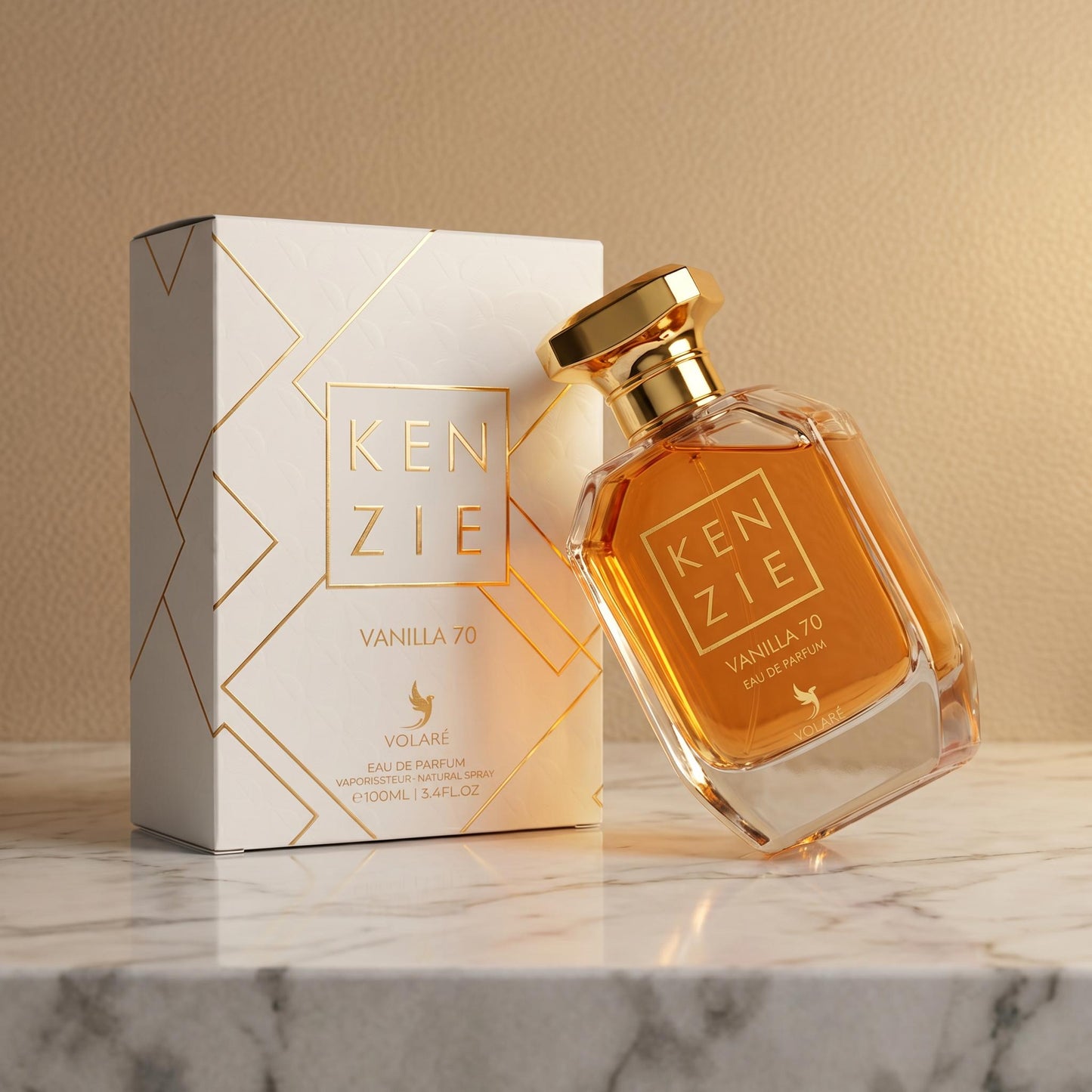 VOLARE KENZIE VANILLA 70 EAU DE PARFUM VAPORISATEUR NATURAL SPRAY 100ml