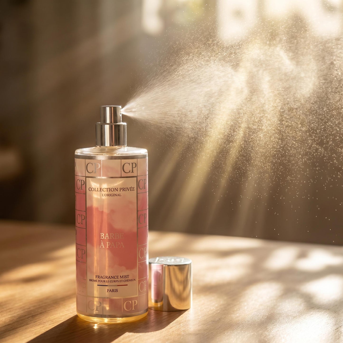 COLLECTION PRIVEE BARBE À PAPA FRAGRANCE MIST BRUME POUR LE CORPS ET CHEVEUX 250ml