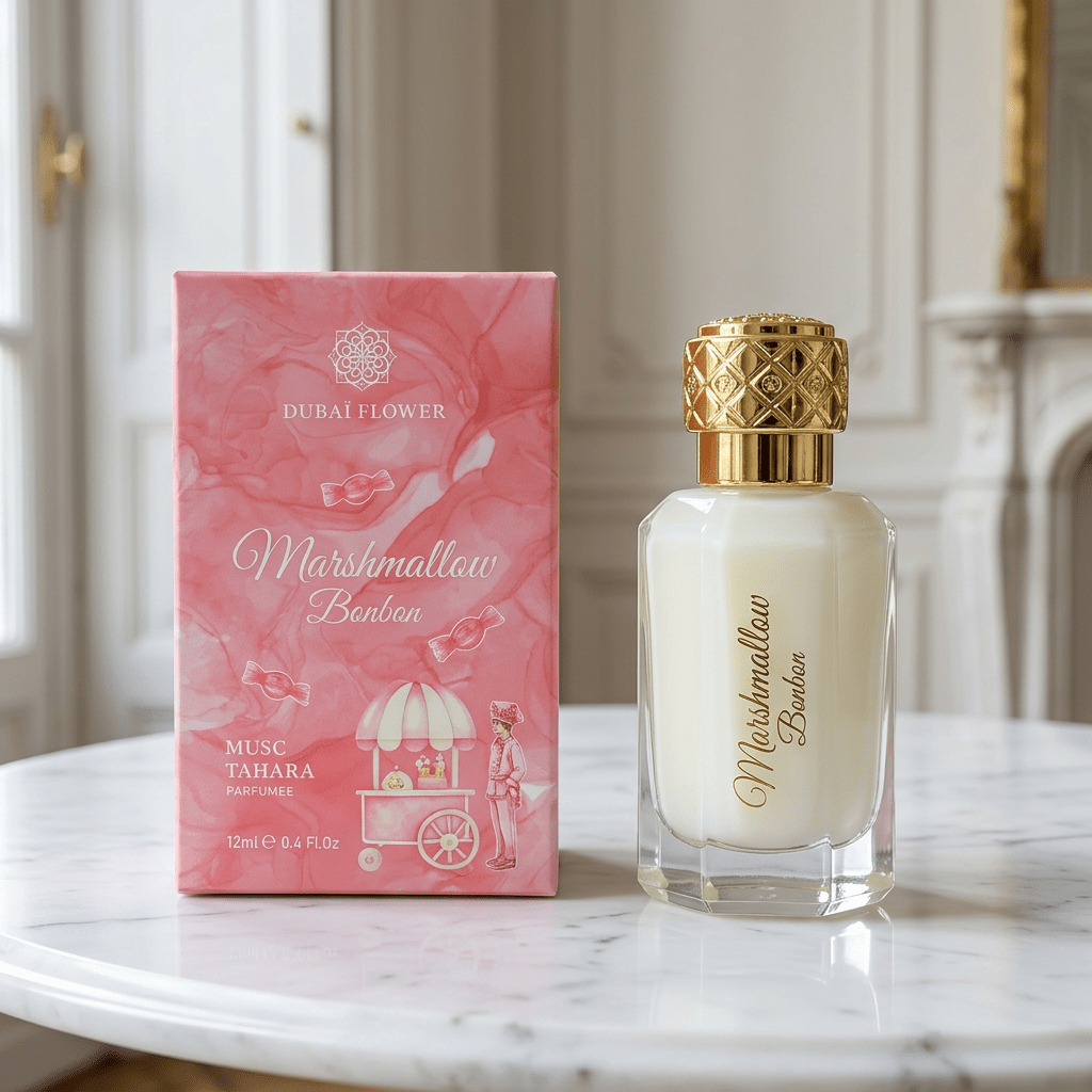 DUBAI FLOWER Marshmallow Bonbon MUSC TAHARA PARFUMEE 12ml