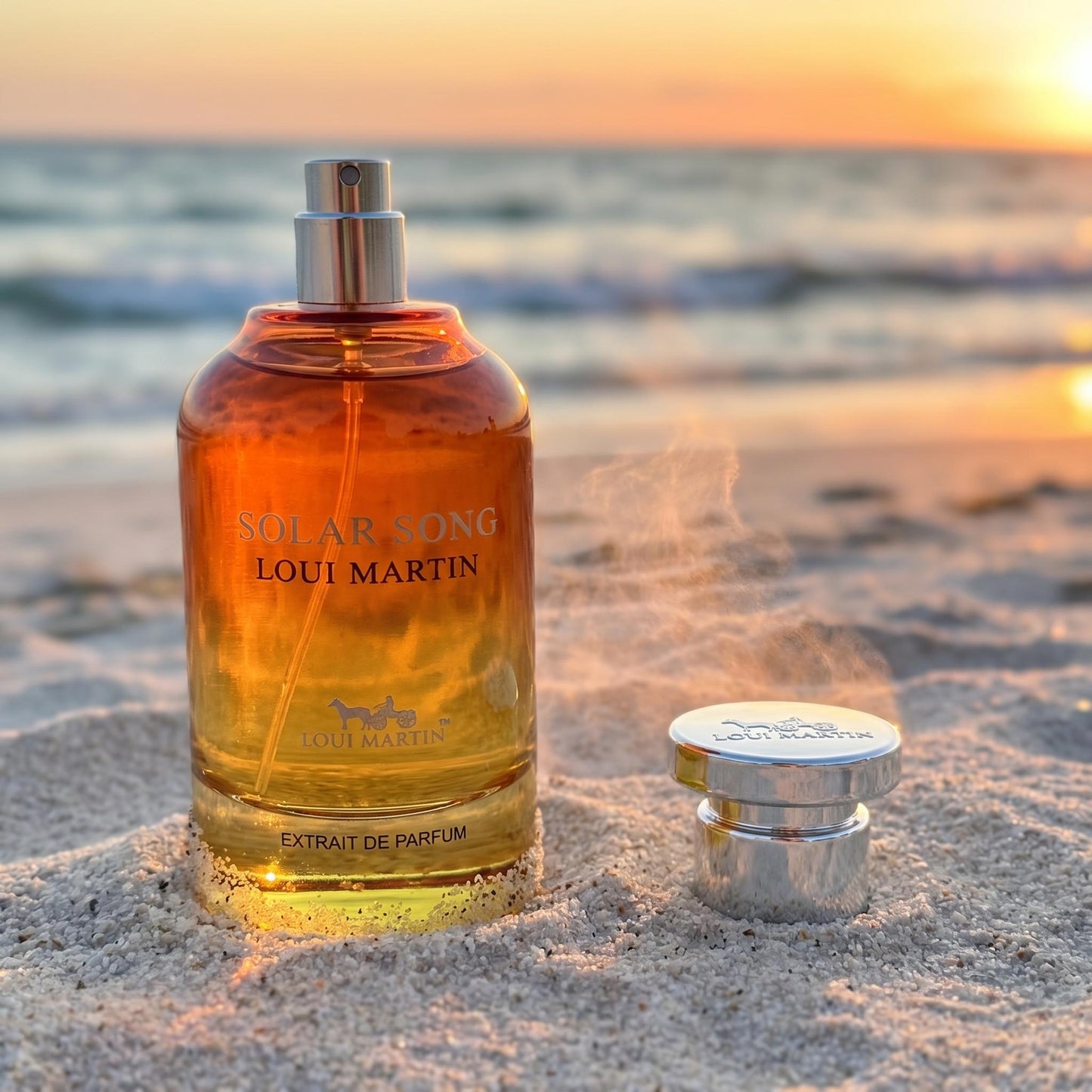 LOUI MARTIN SOLAR SONG EXTRAIT DE PARFUM NATURAL SPRAY -VAPORISATEUR 100ml