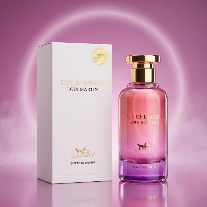 LOUI MARTIN CITY OF DREAMS EXTRAIT DE PARFUM NATURAL SPRAY VAPORISATEUR 100ml