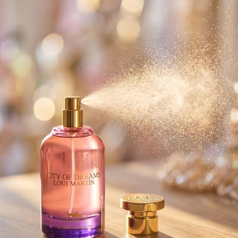 LOUI MARTIN CITY OF DREAMS EXTRAIT DE PARFUM NATURAL SPRAY VAPORISATEUR 100ml