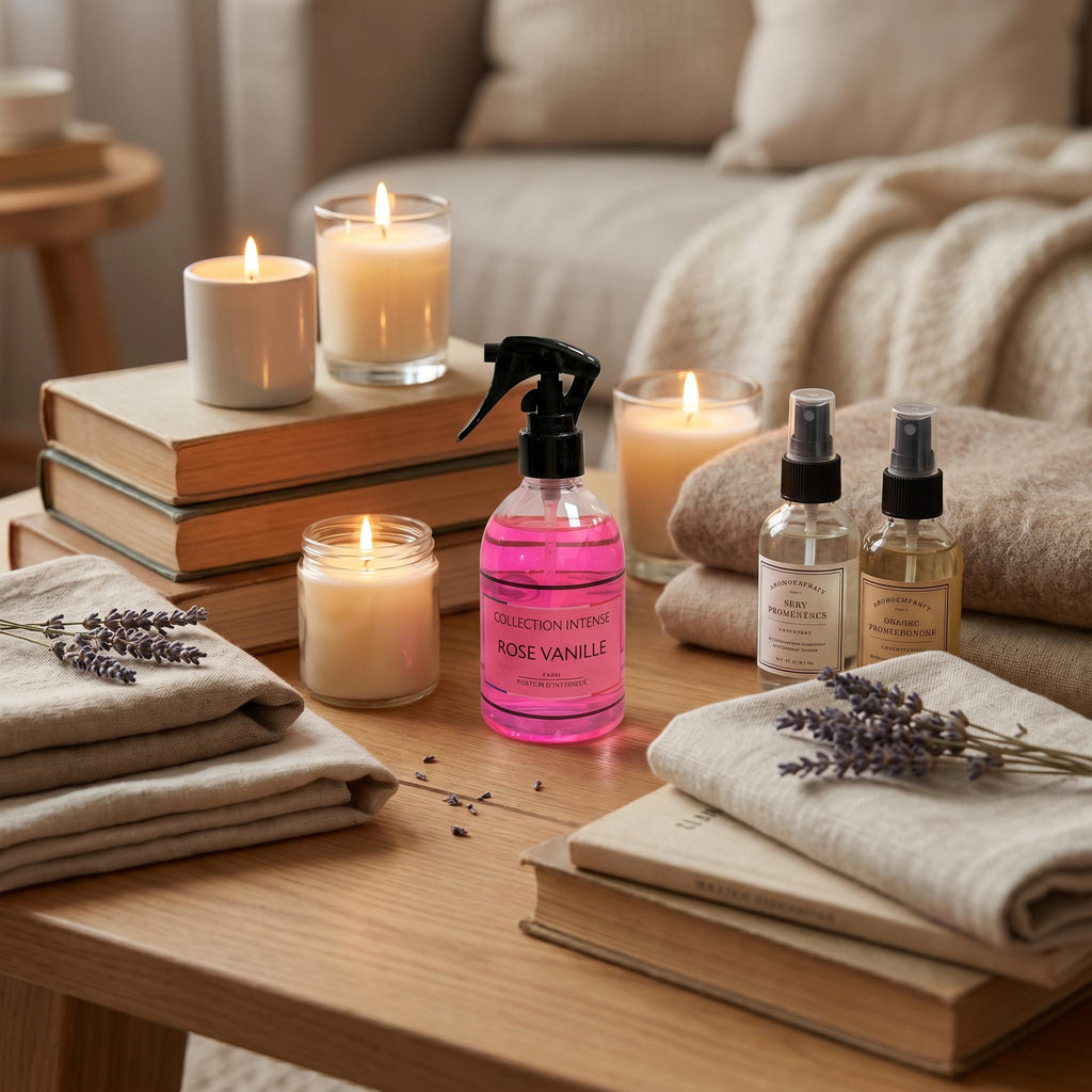 COLLECTION INTENSE ROSE VANILLE SPRAY PARFUM D'INTERIEUR 250ml