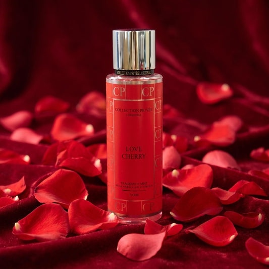 COLLECTION PRIVEE LOVE CHERRY FRAGRANCE MIST  BRUME POUR LE CORPS ET CHEVEUX 250ml