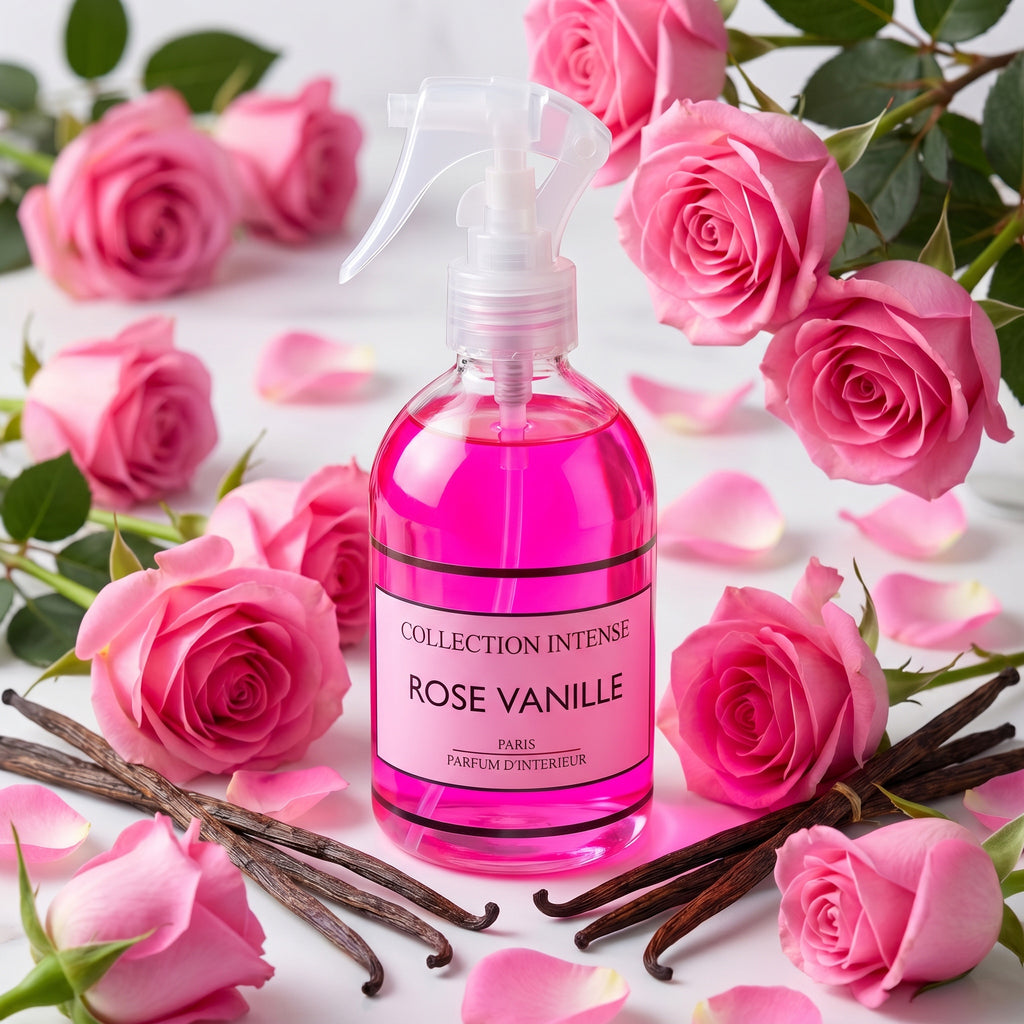 COLLECTION INTENSE ROSE VANILLE SPRAY PARFUM D'INTERIEUR 250ml