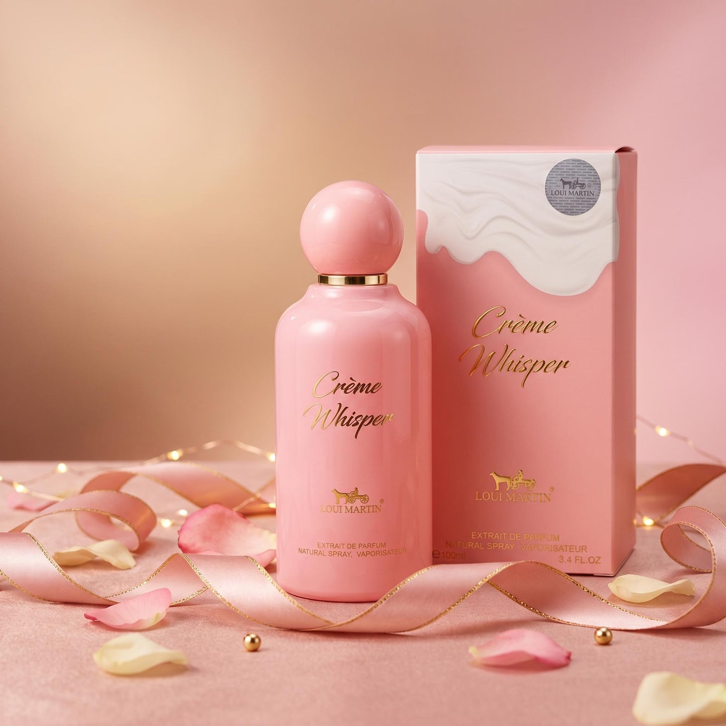 LOUI MARTIN Creme whisper EXTRAIT DE PARFUM NATURAL SPRAY VAPORISATEUR 100ml