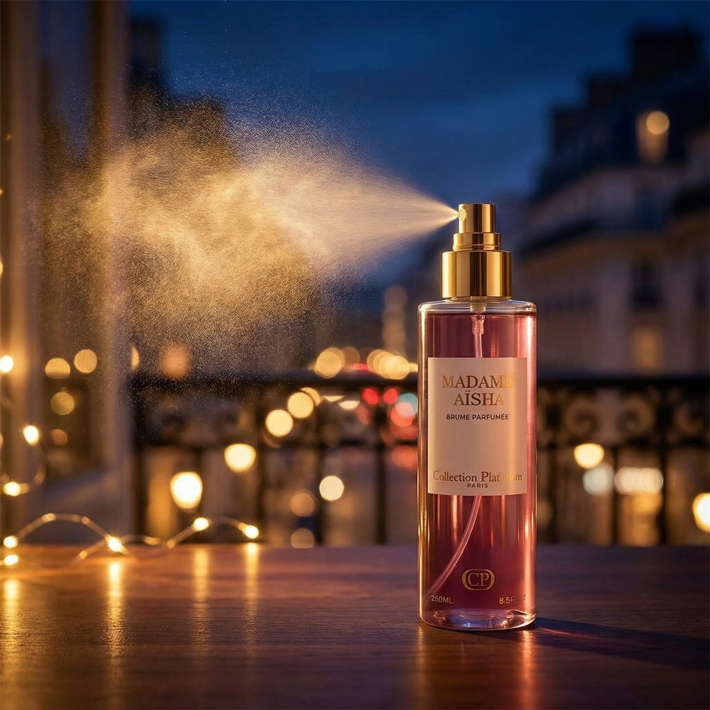 Collection Platinium PARIS MADAME AISHA BRUME PARFUMÉE 250ML