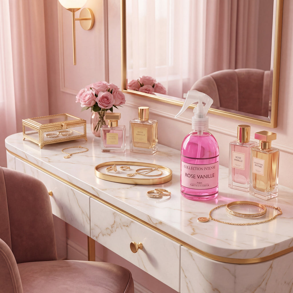 COLLECTION INTENSE ROSE VANILLE SPRAY PARFUM D'INTERIEUR 250ml