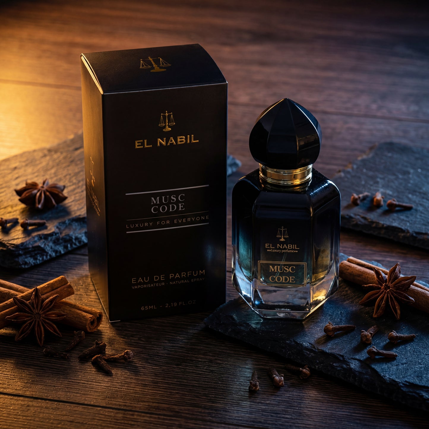 EL NABIL MUSC CODE LUXURY FOR EVERYONE EAU DE PARFUM 65ml